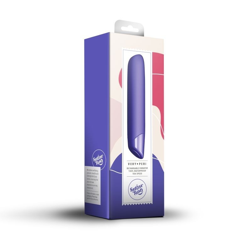 SugarBoo Very Peri Rechargeable Vibrator by Rocks Off - Bullet Vibrators