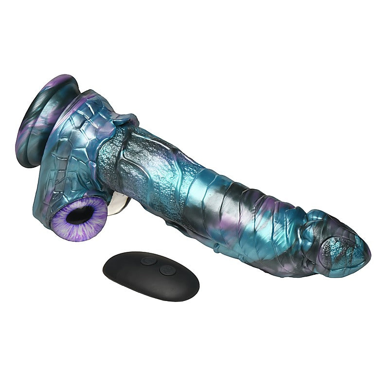 Astro-Thrust Vibrating Silicone Dildo by XR Brands - Vibrating Dildos