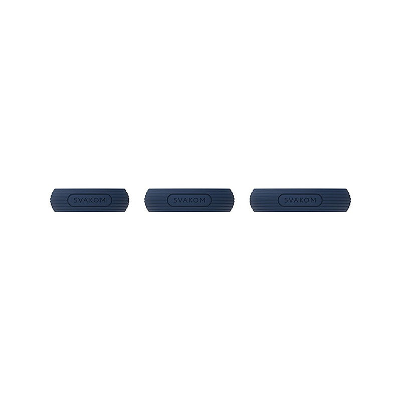 Triooo Super Stretchy Silicone Cock Ring Set By Svakom - Cock Ring Sets