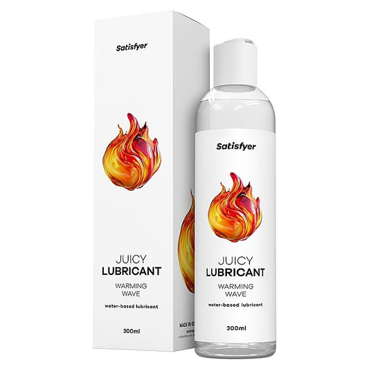 Juicy Warm Wave Warming Water Based Lubricant by Satisfyer - Water Based Lubes