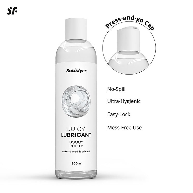 Juicy Boogy Booty Water Based Anal Lubricant by Satisfyer - Water Based Lubes