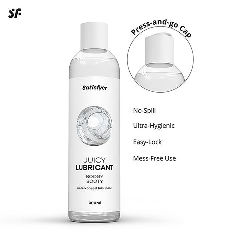 Juicy Boogy Booty Water Based Anal Lubricant by Satisfyer - Water Based Lubes