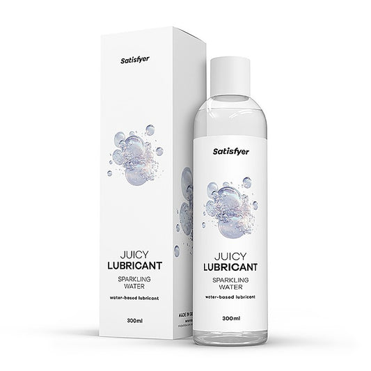Juicy Sparkling Water Based Tingling Lubricant by Satisfyer - Water Based Lubes