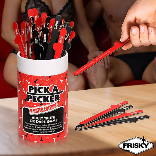 Frisky Pick A Pecker X-Rated Edition Sex Game by XR Brands - Sex Games, Coupons and Tricks