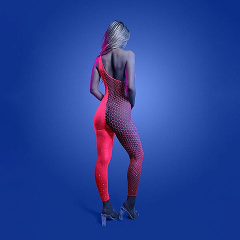 GLOW Hyperdrive Glow In Dark Bodystocking - Body Stockings