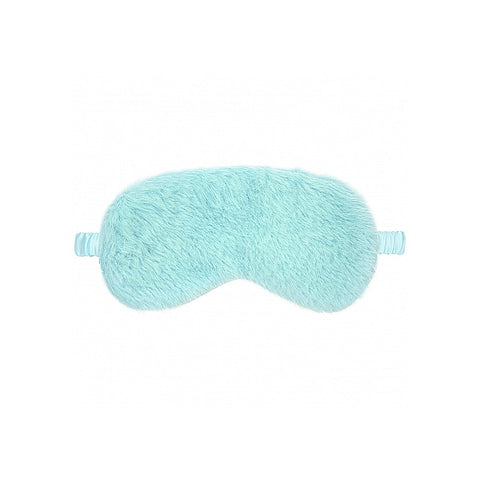 OUCH! Fetish Power Play Fluffy Eye Mask by Shots Toys - Masks And Blindfolds