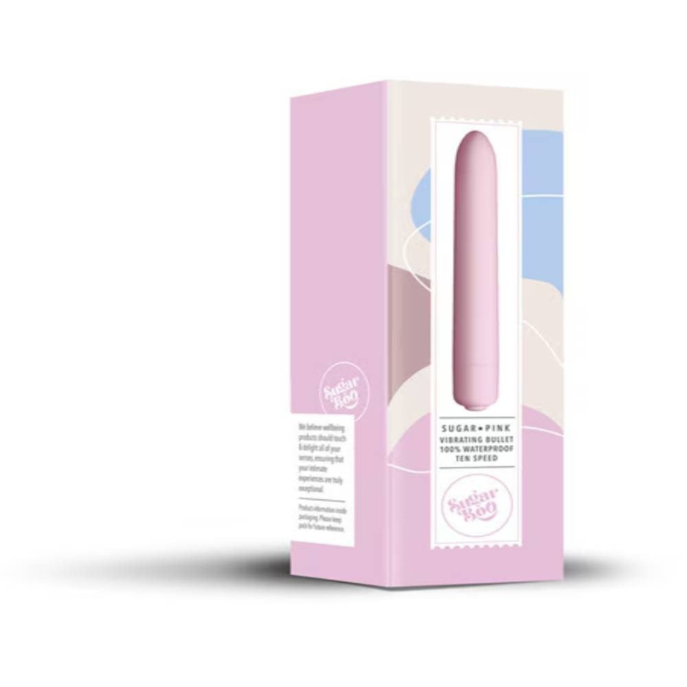 Rocks Off SugarBoo Sugar Vibrating Bullet Massager with 10 Functions - - Bullet Vibrators