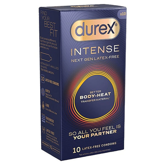 Intense 10's Condom Regular by Durex - Condoms