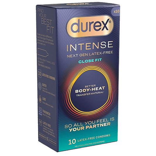 Intense Close Fit 10's Condom by Durex - Condoms