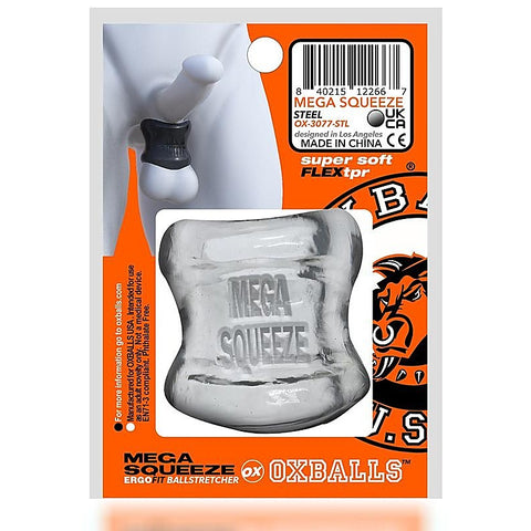 Mega Squeeze Ergofit Ball Stretcher by Oxballs - Ball and Cock Toys