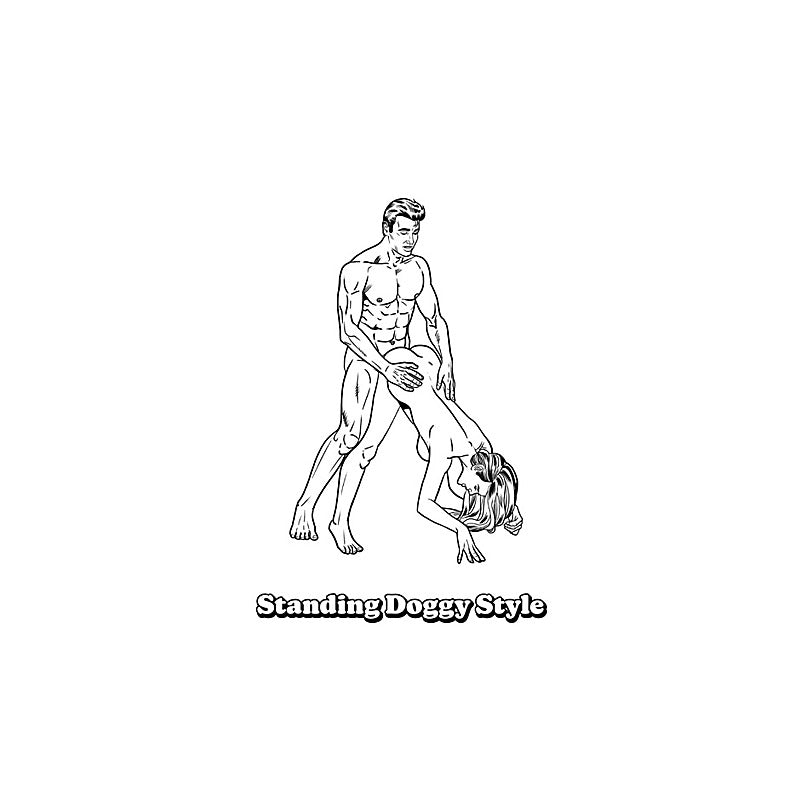Sexiest Sex Positions Colouring Book by Wood Rocket - Party Gifts and Novelties