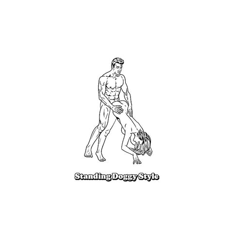Sexiest Sex Positions Colouring Book by Wood Rocket - Party Gifts and Novelties
