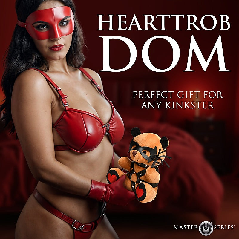 Dom Teddy Bear Plushy by XR Brands - Party Gifts and Novelties