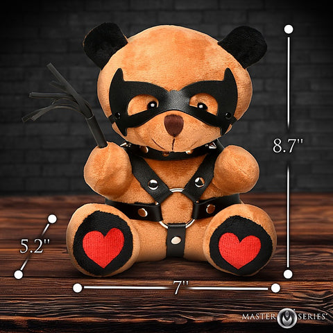 Dom Teddy Bear Plushy by XR Brands - Party Gifts and Novelties