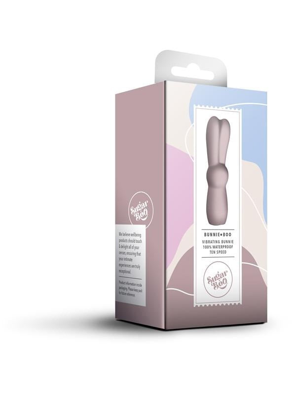 Rocks Off SugarBoo Bunnie Boo Rabbit Vibrator with Dual Stimulation - Pink - Bullet Vibrators