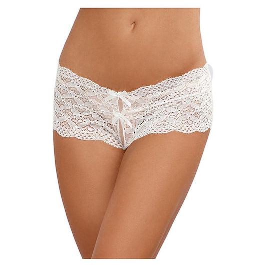 Heart Stretch Lace Sexy Open Crotch Panty - G-Strings, Panties and Shorts