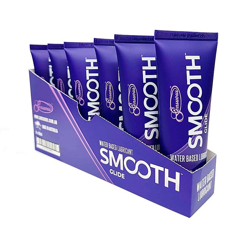 Sensuous Smooth Glide Water Based Adult Lubricant 100ml - Water Based Lubes