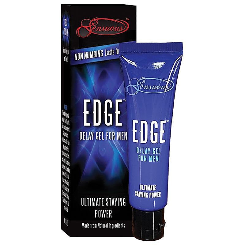 Edge Orgasm and Ejaculation Delay Gel by Sensuous - Water Based Lubes