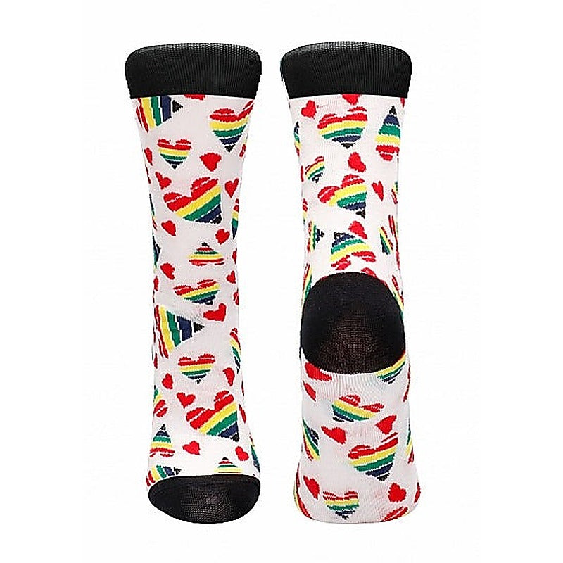 Happy Hearts Novelty Socks by Shots Toys - Party Gifts and Novelties