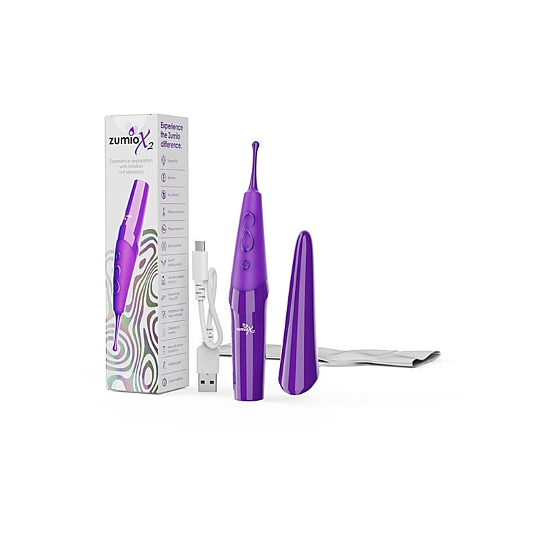 X 2 Exhilarating Vibrating Clitoral Stimulator By Zumio - Clit Ticklers and Pulsators