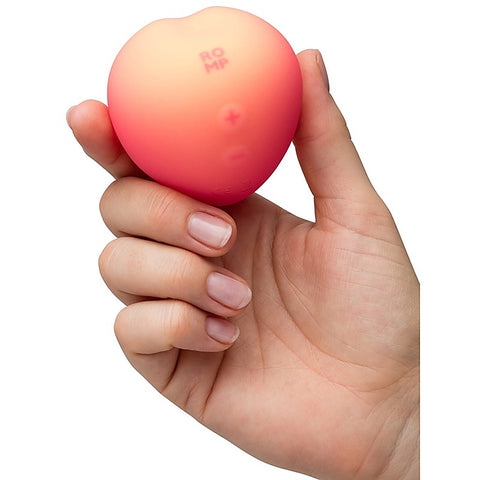 Romp Peach Air Pulse Clitoral Vibrator by Love Honey - Clit Ticklers and Pulsators