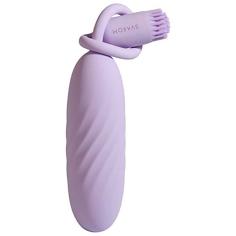 Plume Flexible Brush Tail Bullet Vibrator by Svakom - Bullet Vibrators