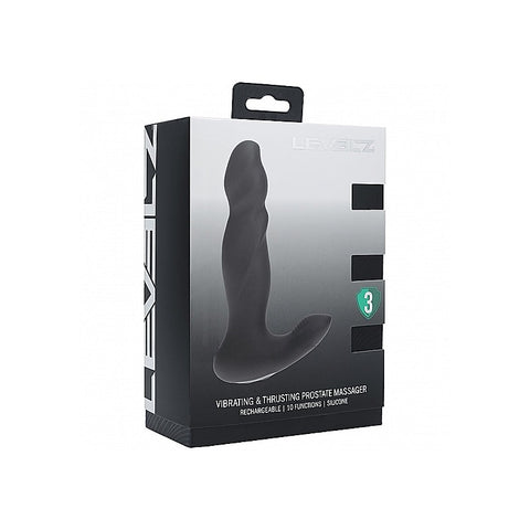 LEVELZ Vibrating & Thrusting Prostate Massager by Shots Toys - Prostate Toys