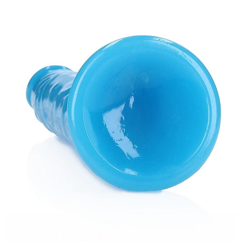 REALROCK 29 cm Slim Glow in the Dark Neon Dong by Shots Toys - Realistic Dildos