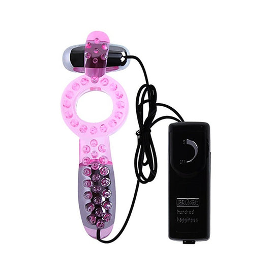 Double Vibrators Stretchy Cock Ring by Baile - Vibrating Cock Rings