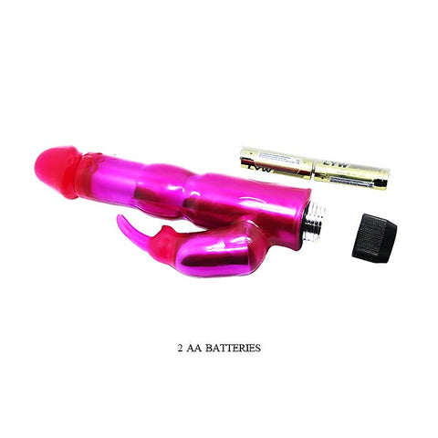 Solid Jelly Feel Multi Function Rabbit Vibrator by Baile - Rabbit Vibrators