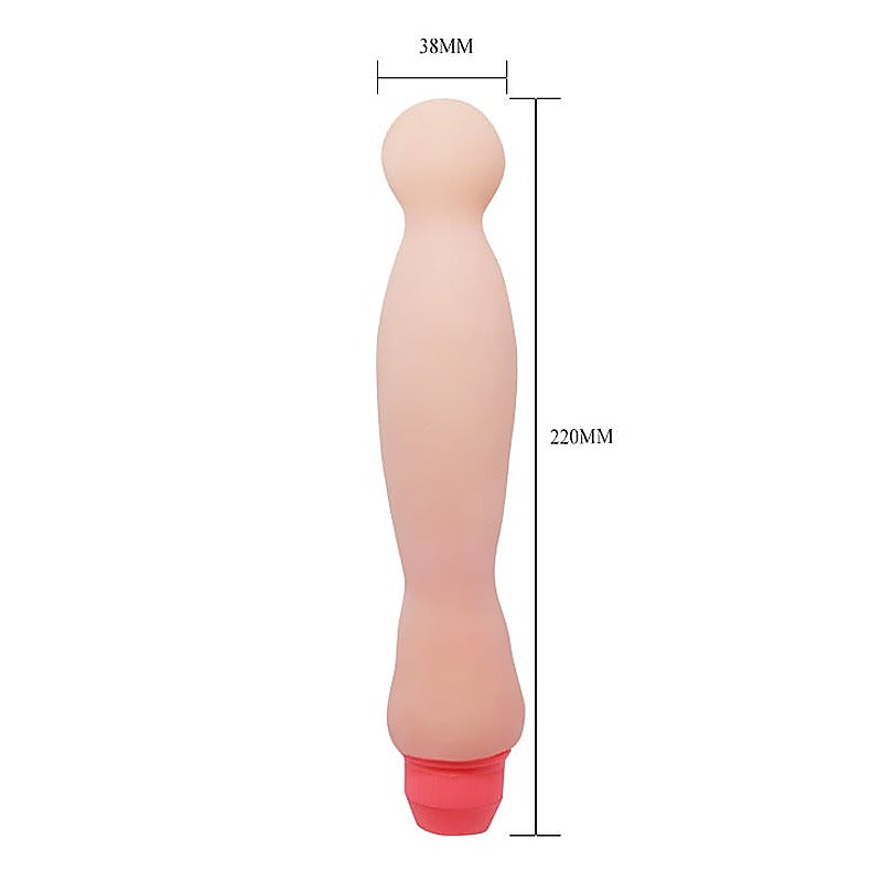 Flexi Spine Knobbed Multi Speed Vibrating Dildo by Baile - Vibrating Dildos