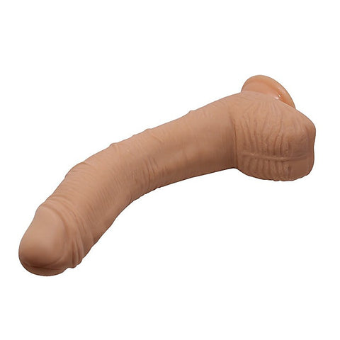 Alex 11 Inches G Spot Realistic Curved Dildo by Baile - Realistic Dildos