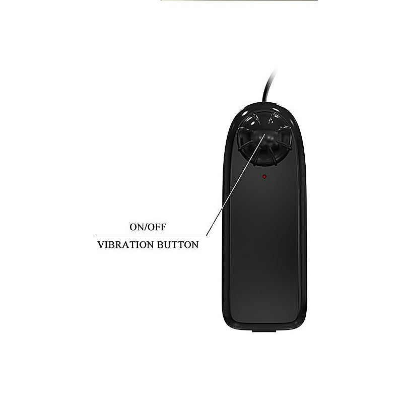 9.2 Inches Vibrating Dildo With Suction Base by Baile - Vibrating Dildos