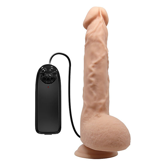 Jason 9.8 Inches Vibrating Dildo by Baile - Vibrating Dildos