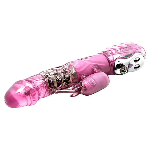 Multi Functions Rabbit Ear Rotating Vibrator by Baile - Rabbit Vibrators