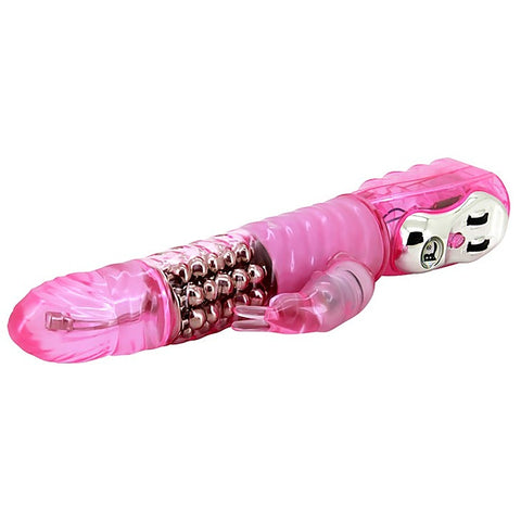 Ribbed Shaft and Realistic Head Rabbit Vibrator by Baile - Rabbit Vibrators