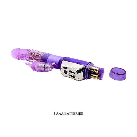 Beaded and Bulbous Shaft Rabbit Massager by Baile - Rabbit Vibrators