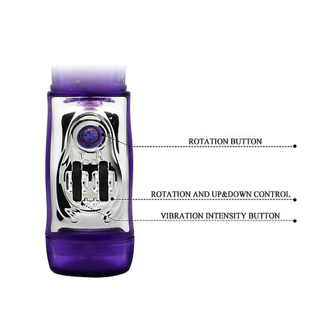 Vibrating Rotating and Thrusting Rabbit Vibrator by Baile - Rabbit Vibrators