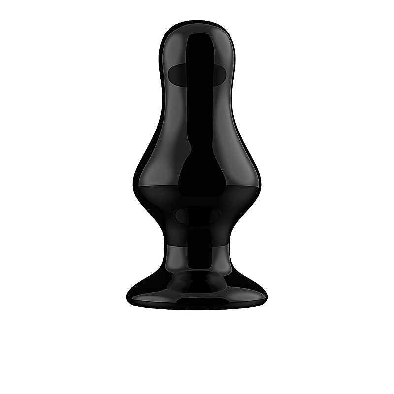 Missy Glass Vibrator With Suction Cup and Remote - Glass Sex Toys