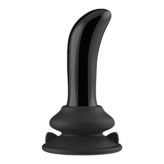 Prickly Rechargeable 10 Functions Glass Vibrator - Glass Sex Toys