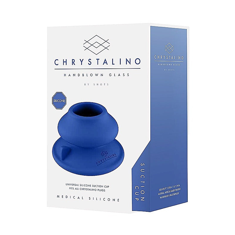 Chrystalino Silicone Suction Cup Accessories by Shots Toys - Vibrator Accessories