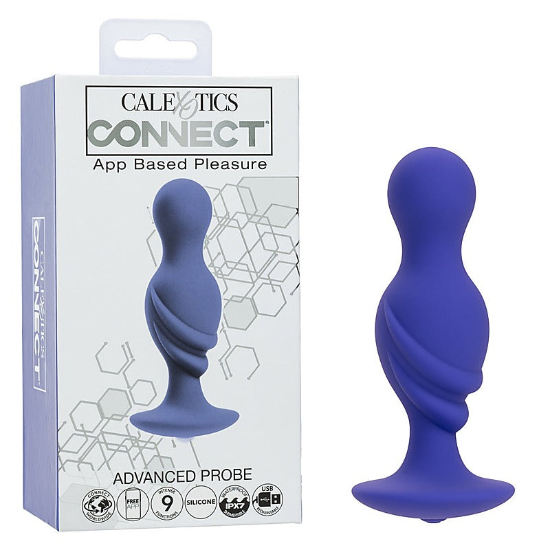 Connect Advanced Vibrating Anal Play Probe - Butt Plugs