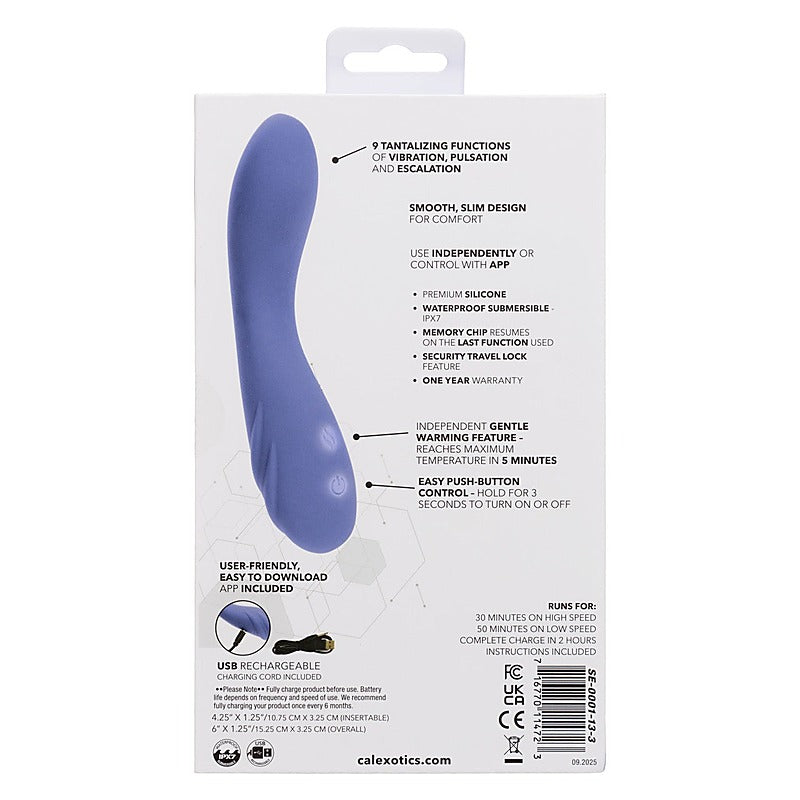 CalExotics Connect G Spot Pleasure Warming Wand - G-Spot Vibrators