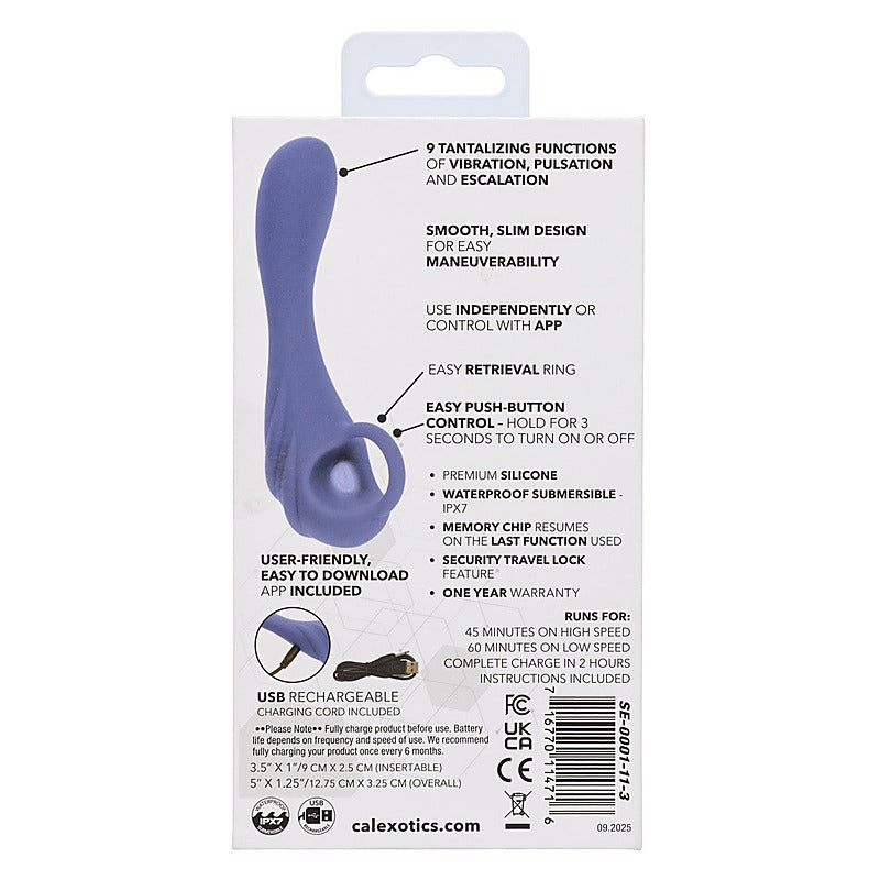 CalExotics Connect Explorer App Based Clitoral Vibrator - Clit Ticklers and Pulsators