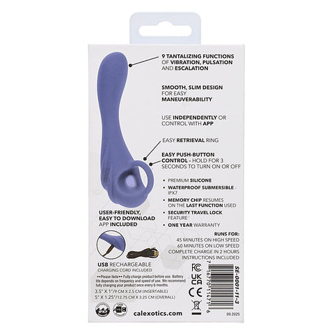 CalExotics Connect Explorer App Based Clitoral Vibrator - Clit Ticklers and Pulsators
