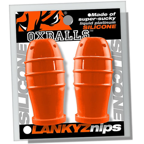 Lankyz Silicone Womens Nipple Suckers by Oxballs - Breast and Nipple Toys
