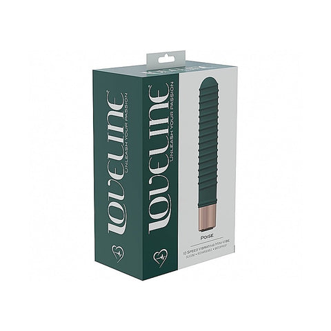 Poise 10 Speed Mini Silicone Vibrator by Shots Toys - Mini & Slim Vibrators