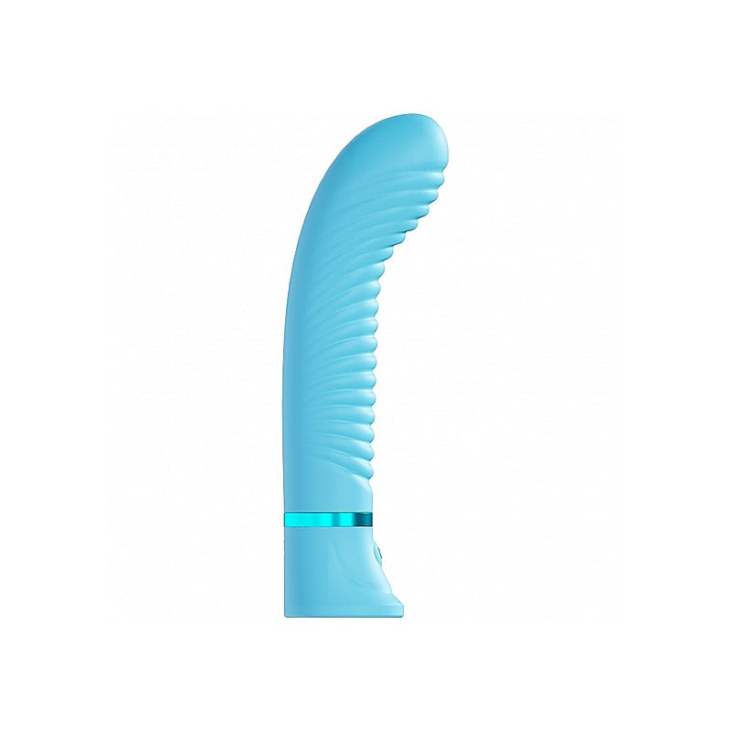Loveline Divine 10 Functions Ribbed G-spot Vibrator - G-Spot Vibrators