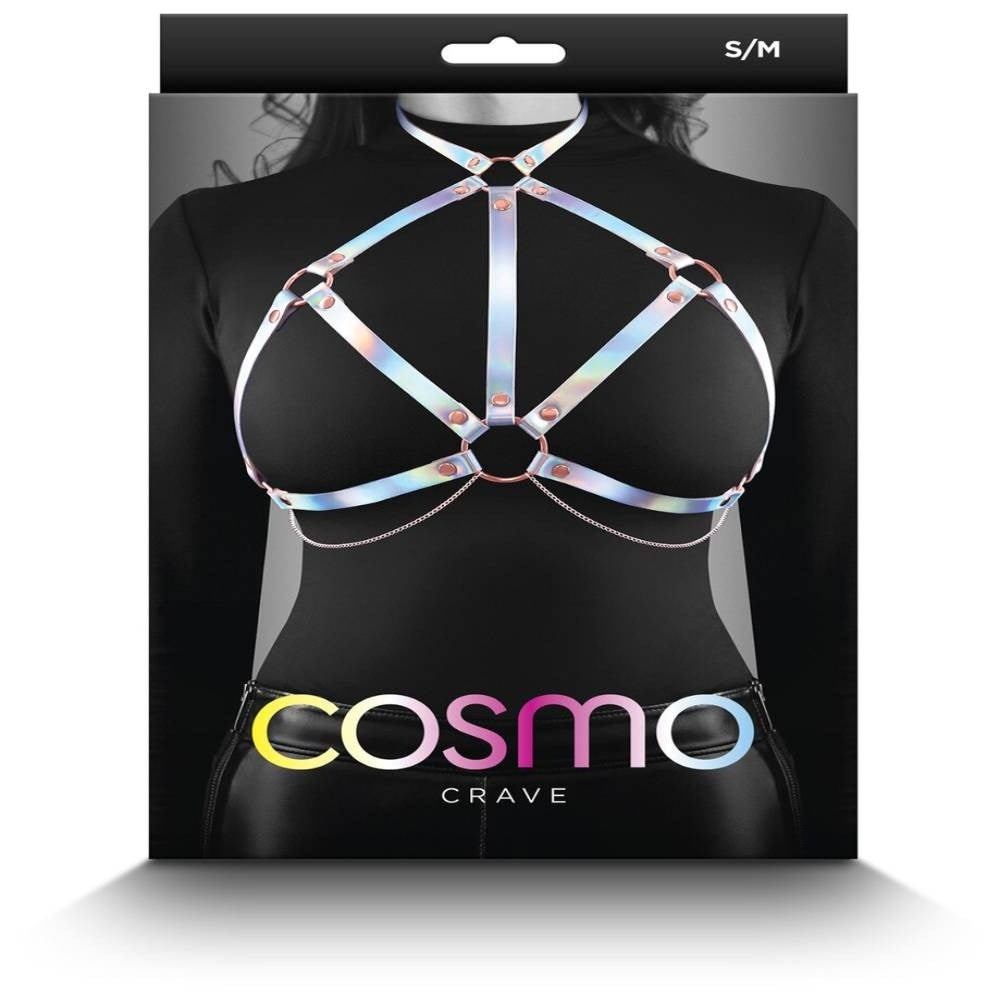 NS Novelties Cosmo BDSM Play Harness Crave - - Her Fetish