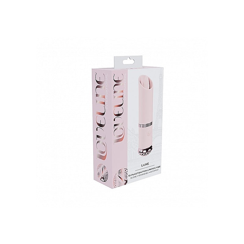 Loveline Luxe 10 Functions Mini Lipstick Vibrator - Mini & Slim Vibrators